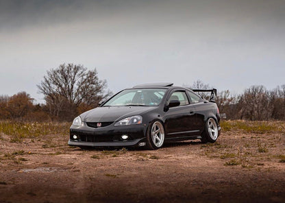 Aodhan DS05 Silver w/Machined Face - 19x9.5 +22 / 19x11 +22 5x114.3 (Staggered Set of 4)