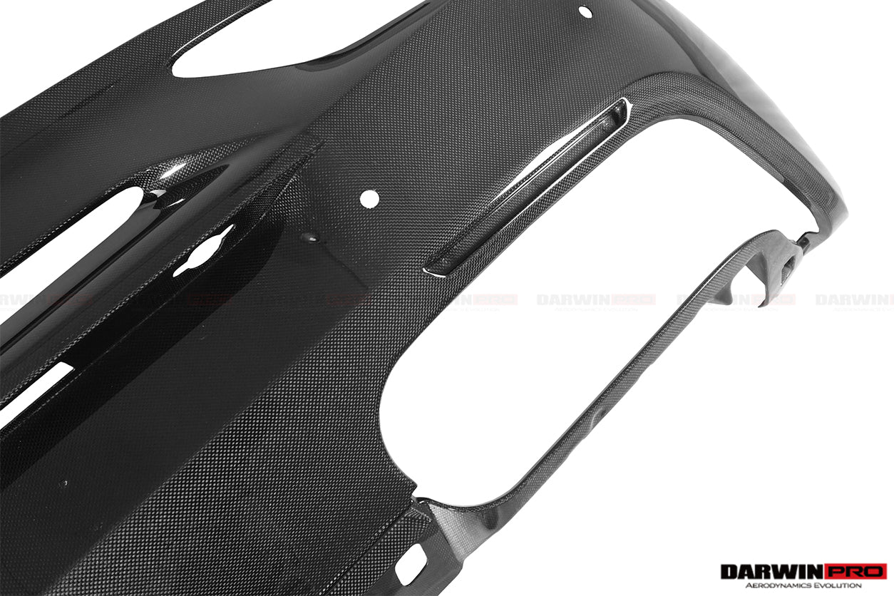 2015-2020 Ferrari 488 GTB/Spyder Rear Bumper - DarwinPRO Aerodynamics