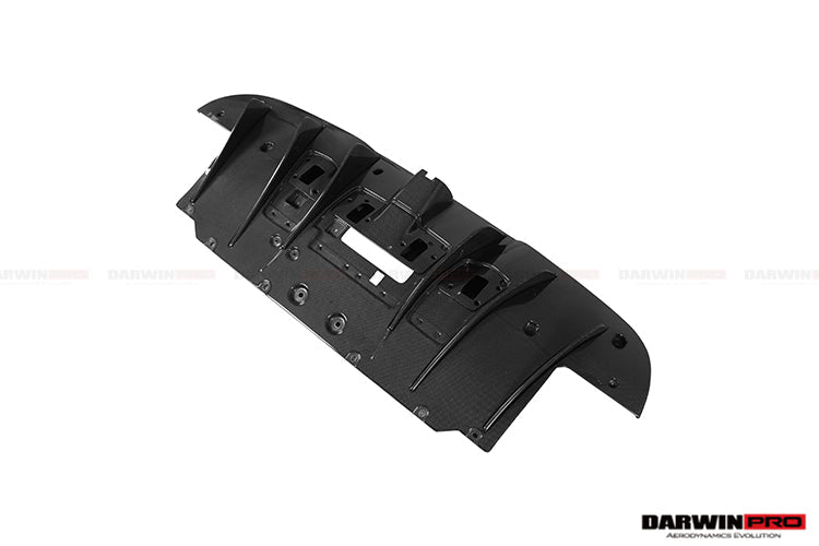 2015-2020 Ferrari 488 GTB/Spyder Carbon Fiber Rear Diffuser - DarwinPRO Aerodynamics