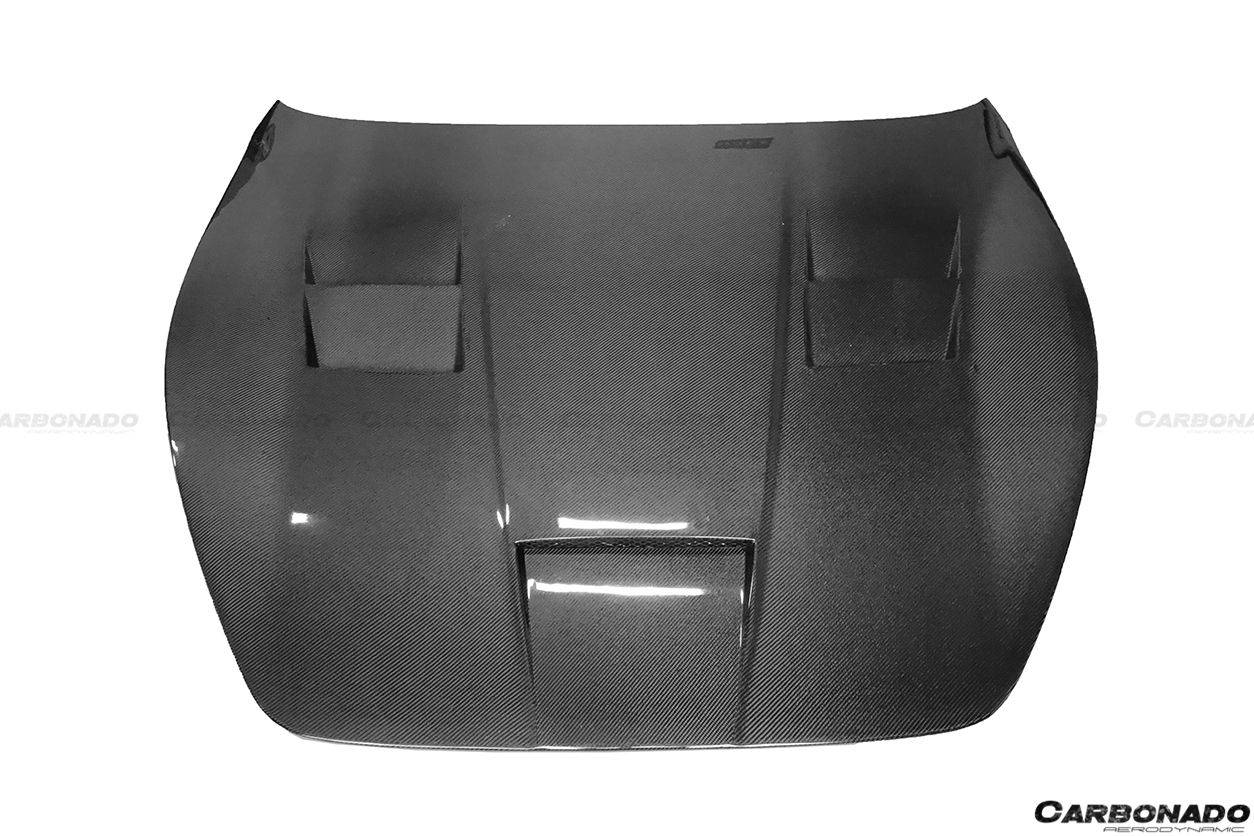2008-2018 Maserati GranTurismo DC Style Hood - Carbonado Aero