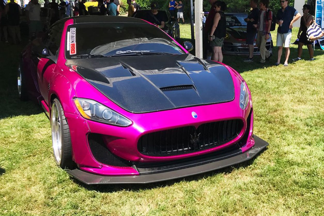 2008-2018 Maserati GranTurismo DC Style Hood - Carbonado Aero