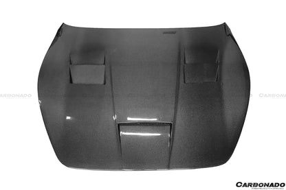 2008-2018 Maserati GranTurismo DC Style Hood - Carbonado