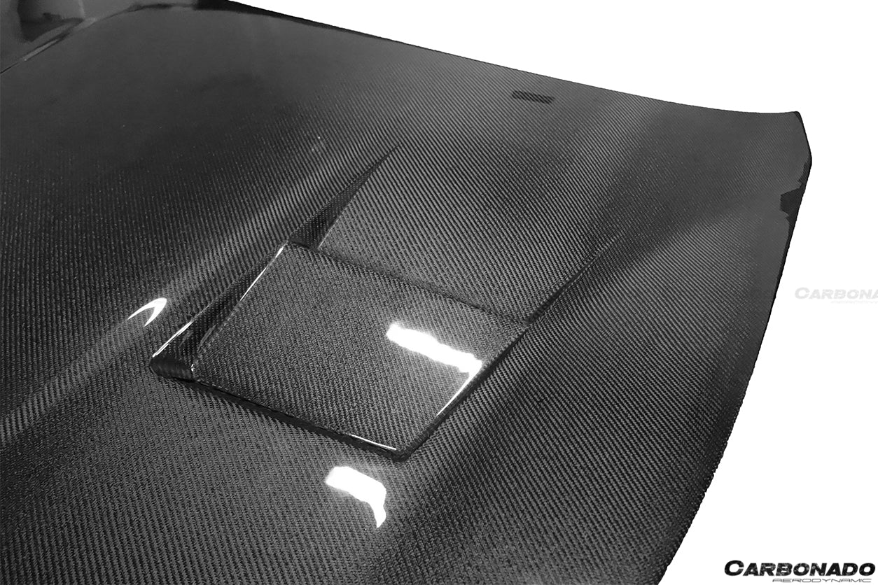 2008-2018 Maserati GranTurismo DC Style Hood - Carbonado