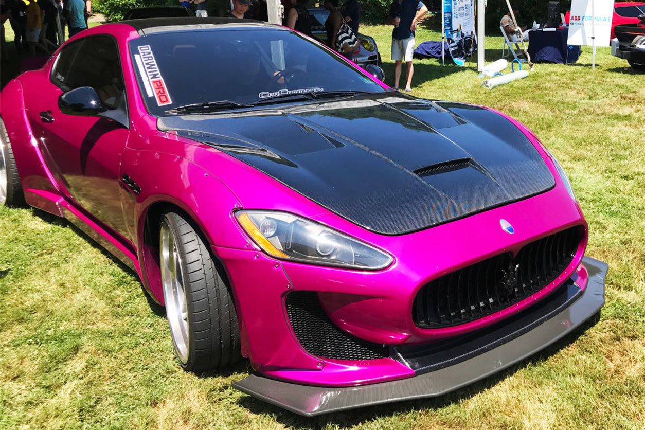 2008-2022 Maserati GranTurismo DC Style Carbon Fiber Hood - Carbonado