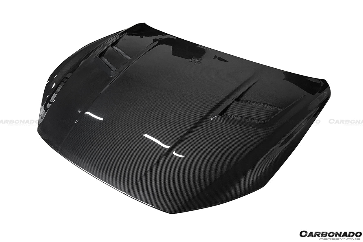 2014-2020 Maserati Ghibli EPC Style Hood - Carbonado