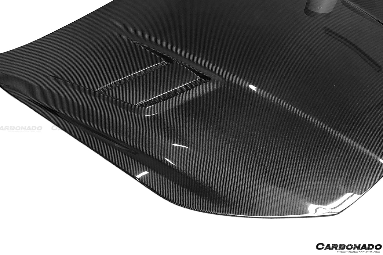 2014-2020 Maserati Ghibli EPC Style Hood - Carbonado