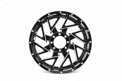 E955 Gloss Black Milled 20x10.0 ET-12 6.135.139 - Square Set (4 Wheels)
