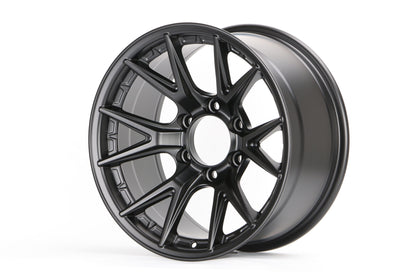 E960 Satin Black 17x8.5 ET0 6.139 – (Square Set of 4)