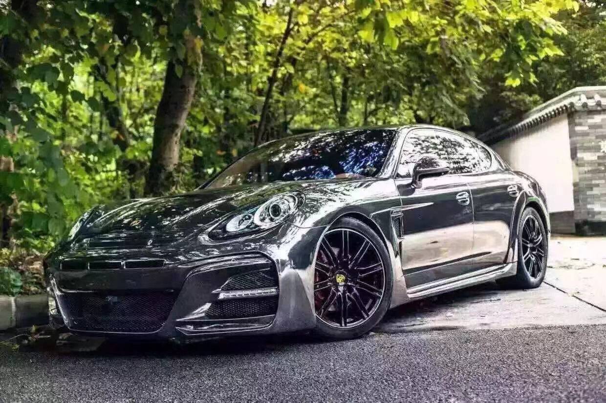 2014-2016 Porsche Panamera 970.2 WD Style Wide Full Body Kit - Carbonado