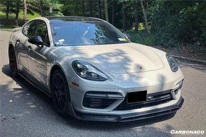 2017-2023 Porsche Panamera 971-1/971-2 OD Style Side Skirts - Carbonado