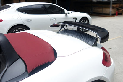 2012-2016 Porsche 981 Boxster TA Style Carbon Fiber Trunk Spoiler Wing
