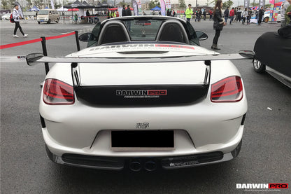 2009-2012 Porsche Boxster 987.2 GT3 Style Rear Bumper - DarwinPRO Aerodynamics