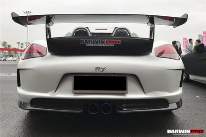 2009-2012 Porsche Boxster 987.2 GT3 Style Rear Bumper - DarwinPRO Aerodynamics