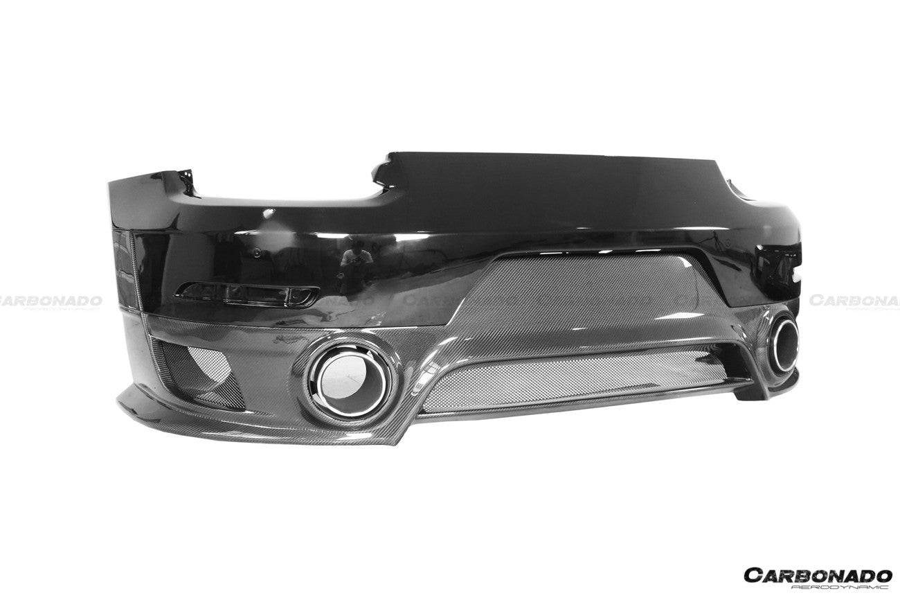 2013-2019 Porsche 911 991 Turbo/S GT2RS Style Rear Bumper - Carbonado Aero