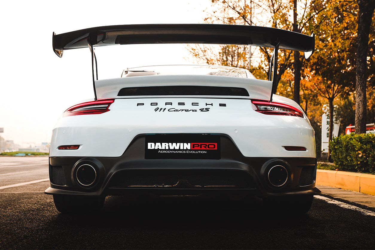 2012-2015 Porsche 911 991.1 Carrera/S GT2RS Style Rear Bumper ( Need Change 991.2 Tailight) - DarwinPRO Aerodynamics
