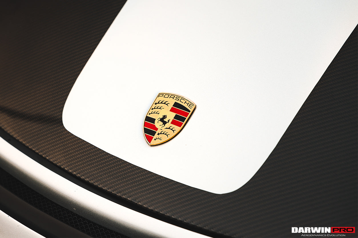 2012-2015 Porsche 991.1 Carrera/S Targa 4/4s GT2RS Style Carbon Fiber Hood - DarwinPRO Aerodynamics