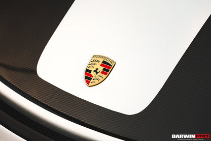 2012-2015 Porsche 991.1 Carrera/S Targa 4/4s GT2RS Style Carbon Fiber Hood - DarwinPRO Aerodynamics