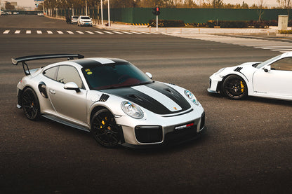 2012-2015 Porsche 991.1 Carrera/S Targa 4/4s GT2RS Style Carbon Fiber Hood - DarwinPRO Aerodynamics