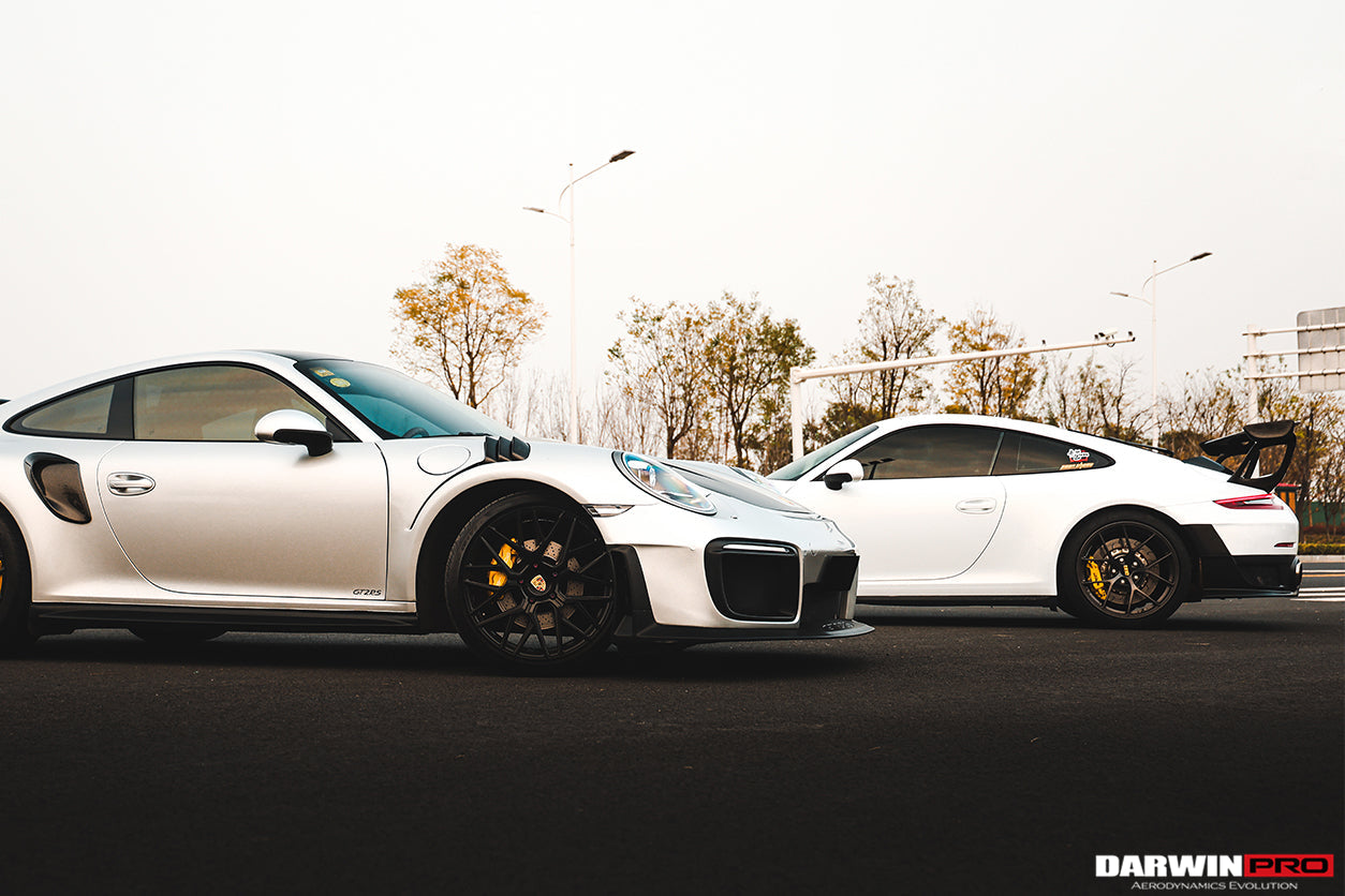 2012-2015 Porsche 911 991.1 Carrera/S Targa 4/4S GT2RS Style Partial Carbon Fiber Fender - DarwinPRO Aerodynamics