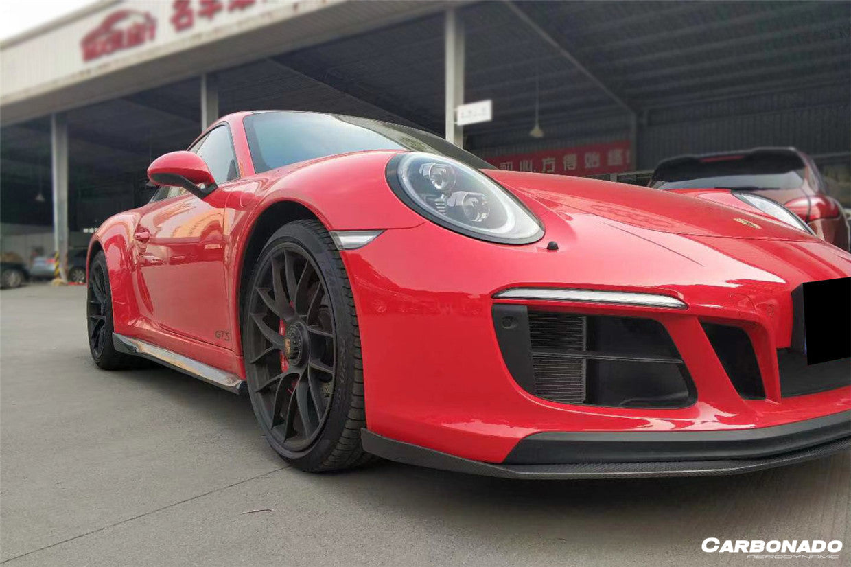 2016-2019 Porsche 911 991.2 Carrera/Targa/S/4S/GTS OD Style Front Lip - Carbonado