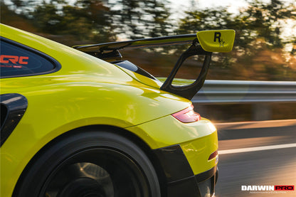 2013-2019 Porsche 911 991 Turbo/S GT2RS Style Carbon Fiber Trunk Spoiler - DarwinPRO Aerodynamics