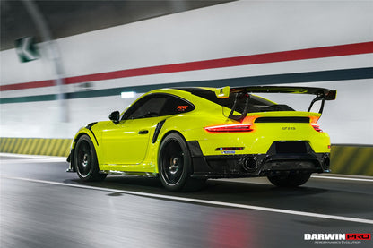 2013-2019 Porsche 911 991 Turbo/S GT2RS Style Carbon Fiber Trunk Spoiler - DarwinPRO Aerodynamics