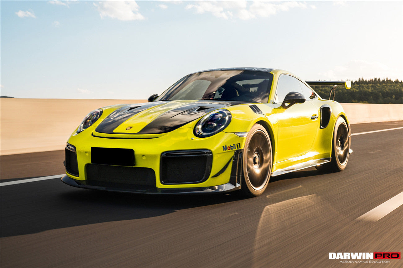 2013-2019 Porsche  991 991.1 & 991.2 Carrera, Turbo, C2, C2S, C4, C4S, Targa, GT3 GT2RS-Style Carbon Fiber Hood - DarwinPRO Aerodynamics