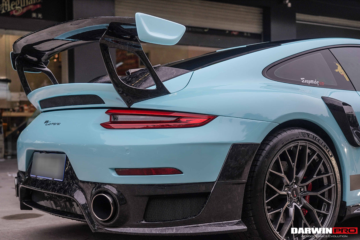 2016-2019 Porsche 911 991.2 Carrera /S/4S GT2RS Style Carbon Fiber Trunk Spoiler Wing - DarwinPRO Aerodynamics