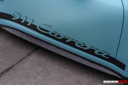 2016-2019 Porsche 911 991.2 Carrera /S GT2RS Style GT2RS Carbon Fiber Side Skirts - DarwinPRO Aerodynamics