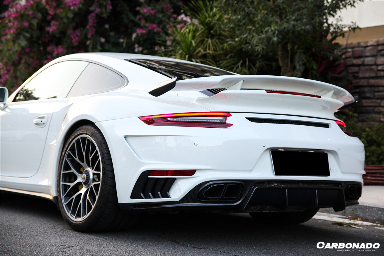 2016-2019 Porsche 911 991.2 Turbo/S TP Style Trunk Spoiler - Carbonado