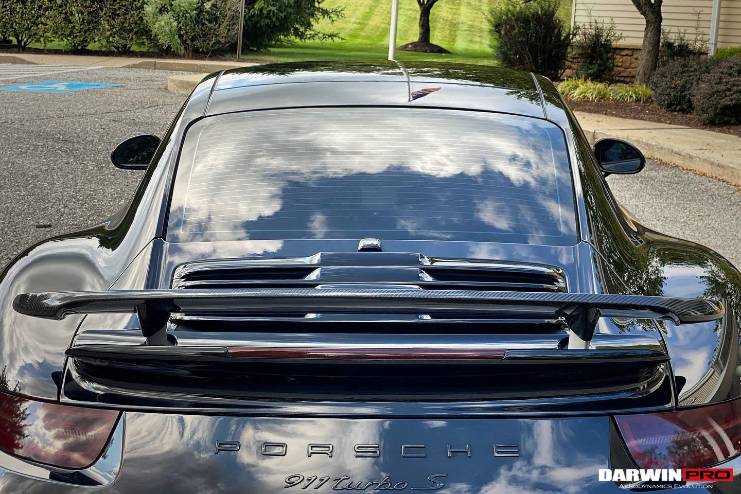 2016-2019 Porsche 911 991.2 Turbo/S Carbon Fiber Up Wing - DarwinPRO Aerodynamics