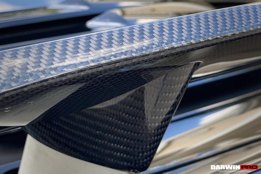 2016-2019 Porsche 911 991.2 Turbo/S Carbon Fiber Up Wing - DarwinPRO Aerodynamics