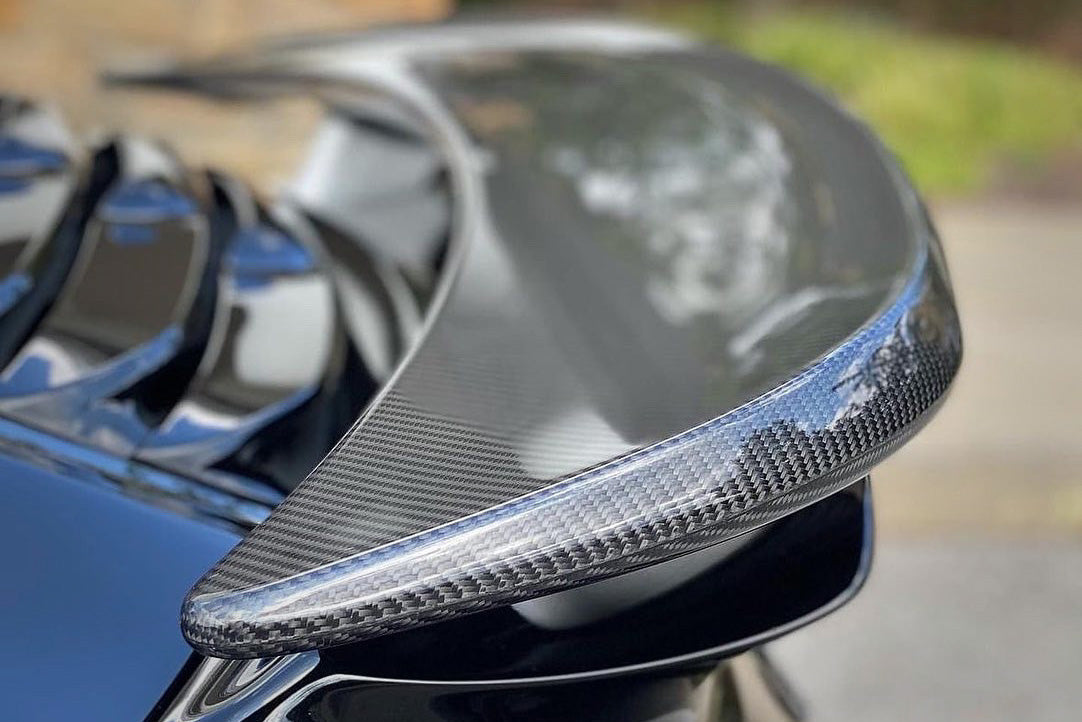 2016-2019 Porsche 911 991.2 Turbo/S Carbon Fiber Up Wing - DarwinPRO Aerodynamics