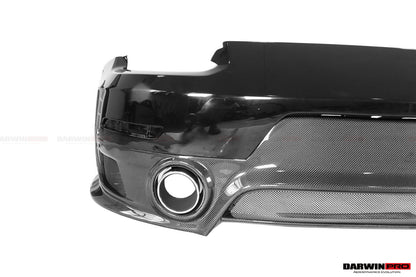 2013-2019 Porsche 911 991 Turbo/S GT2RS Style Partial Carbon Fiber Rear Bumper - DarwinPRO Aerodynamics