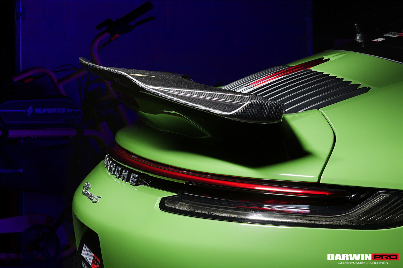 2019-2023 Porsche 911 992 Targa / Cabriolet BKSSII Style Trunk Wing - DarwinPRO Aerodynamics