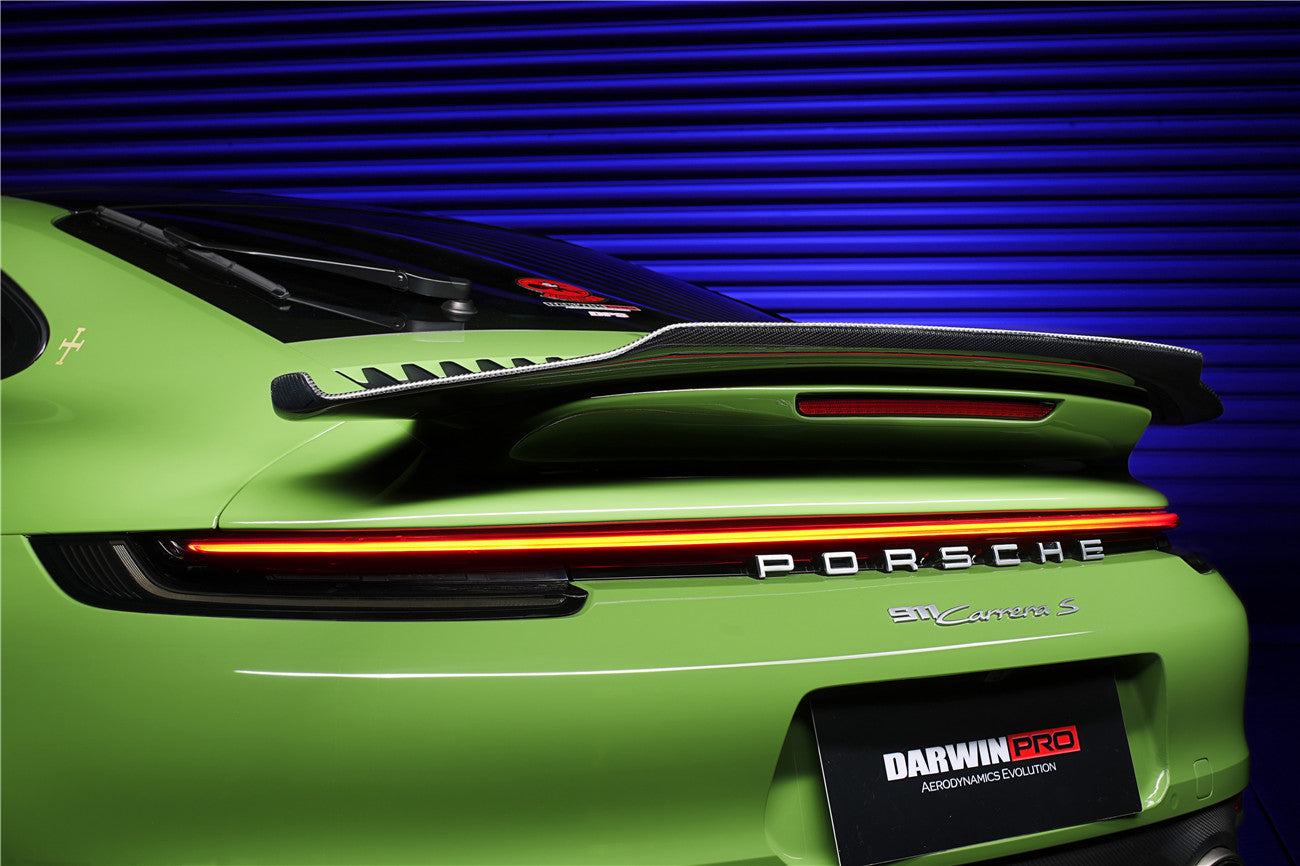 2019-2023 Porsche 911 992 Targa / Cabriolet BKSSII Style Trunk Wing - DarwinPRO Aerodynamics