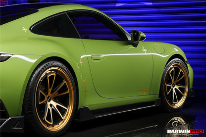 2019-2023 Porsche 911 992 Carrera S/4/4S/Targa/Cabriolet BKSS Style Side Skirts - DarwinPRO Aerodynamics