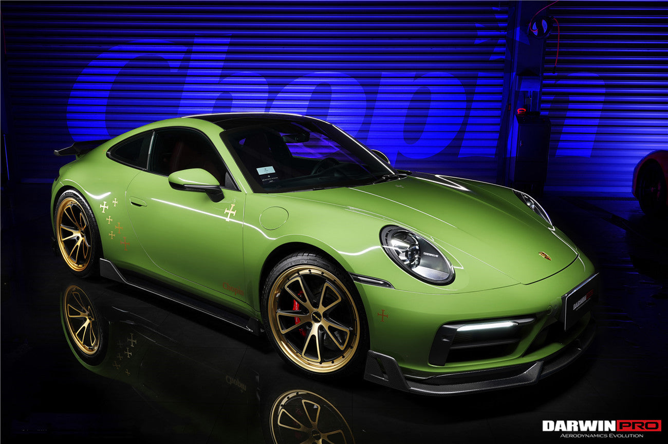 2019-2023 Porsche 911 992 Carrera S/4/4S/Targa/Cabriolet BKSS Style Side Skirts - DarwinPRO Aerodynamics