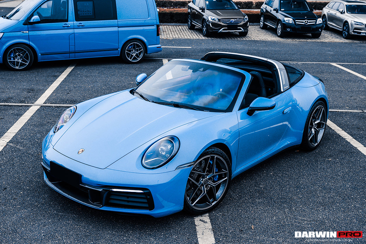 2019-2023 Porsche 911 992 Carrera S/4/4S/Targa/Cabriolet BKSS Style Front Middle Lip - DarwinPRO Aerodynamics
