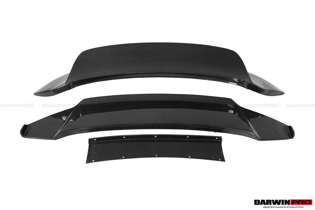 2019-2023 Porsche 911 992 Carrera S/4/4S BKSSII Style Trunk Wing - DarwinPRO Aerodynamics