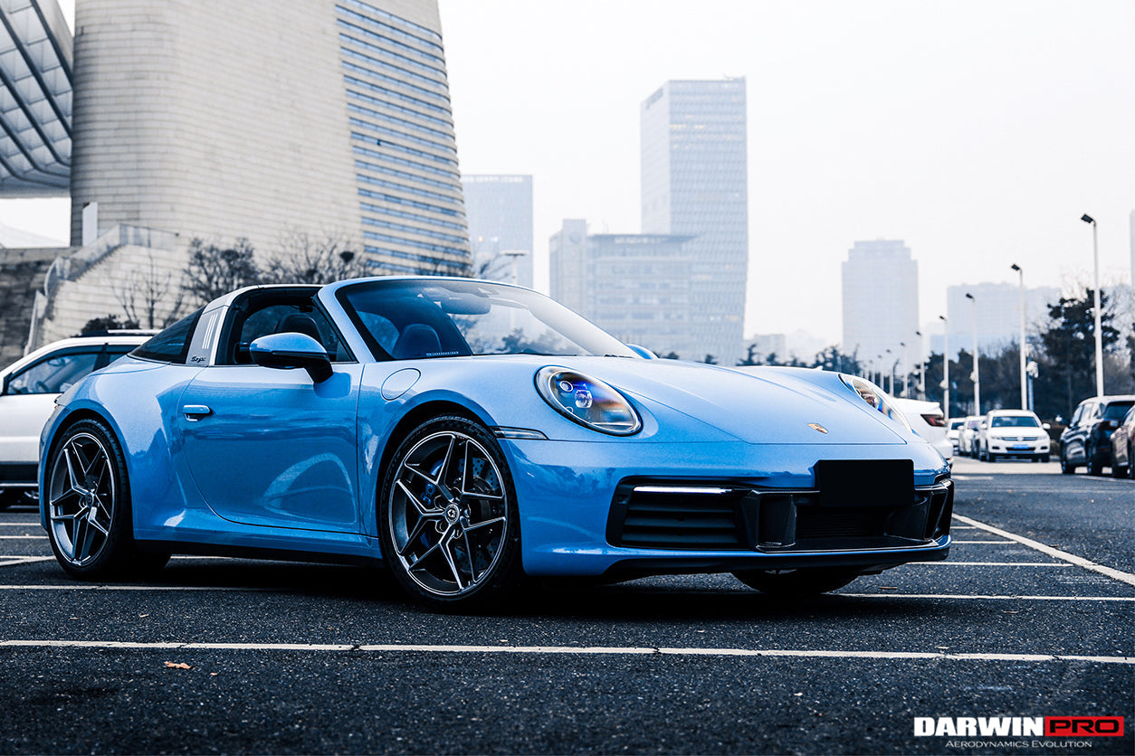 2019-2023 Porsche 911 992 Carrera S/4/4S/Targa/Cabriolet BKSS Style Front Middle Lip - DarwinPRO Aerodynamics