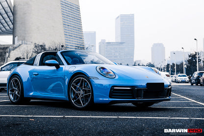 2019-2023 Porsche 911 992 Carrera S/4/4S/Targa/Cabriolet BKSS Style Front Middle Lip - DarwinPRO Aerodynamics