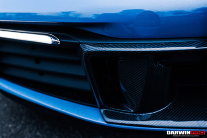 2019-2023 Porsche 911 992 Carrera S/4/4S/Targa/Cabriolet BKSS Style Front Middle Lip - DarwinPRO Aerodynamics