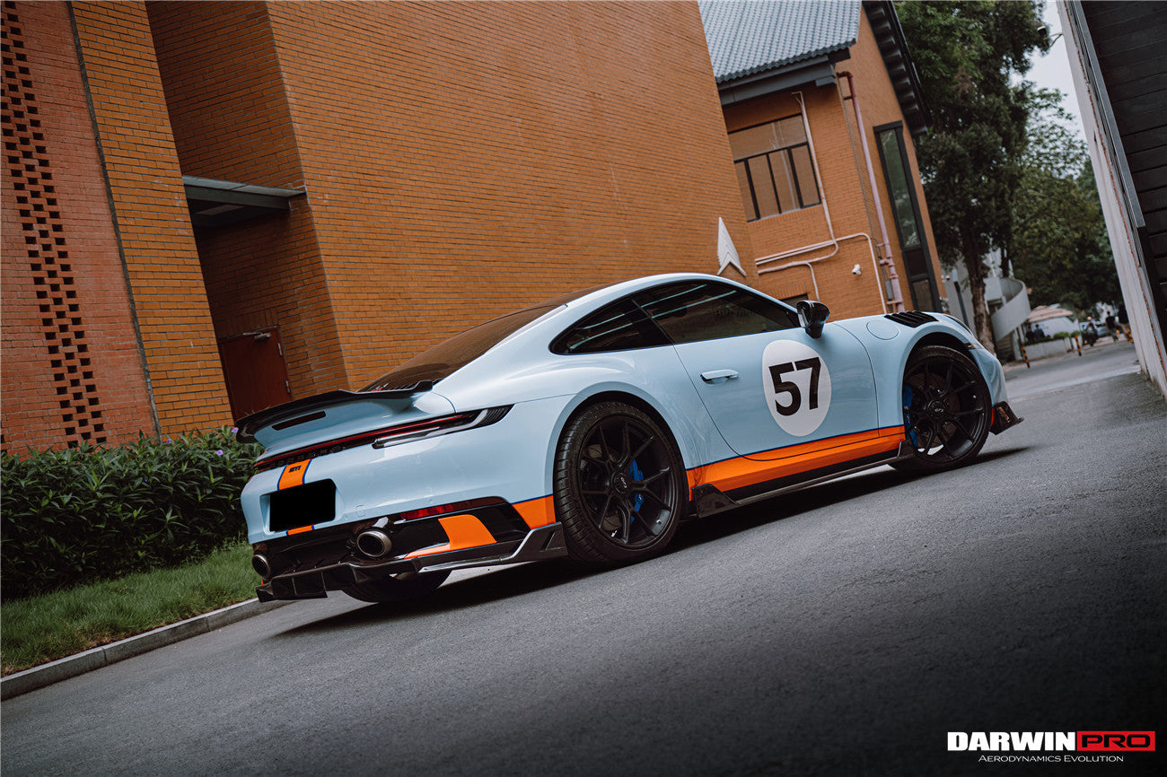 2019-2023 Porsche 911 992 Carrera S/4/4S/Targa/Cabriolet BKSS Style Side Skirts - DarwinPRO Aerodynamics