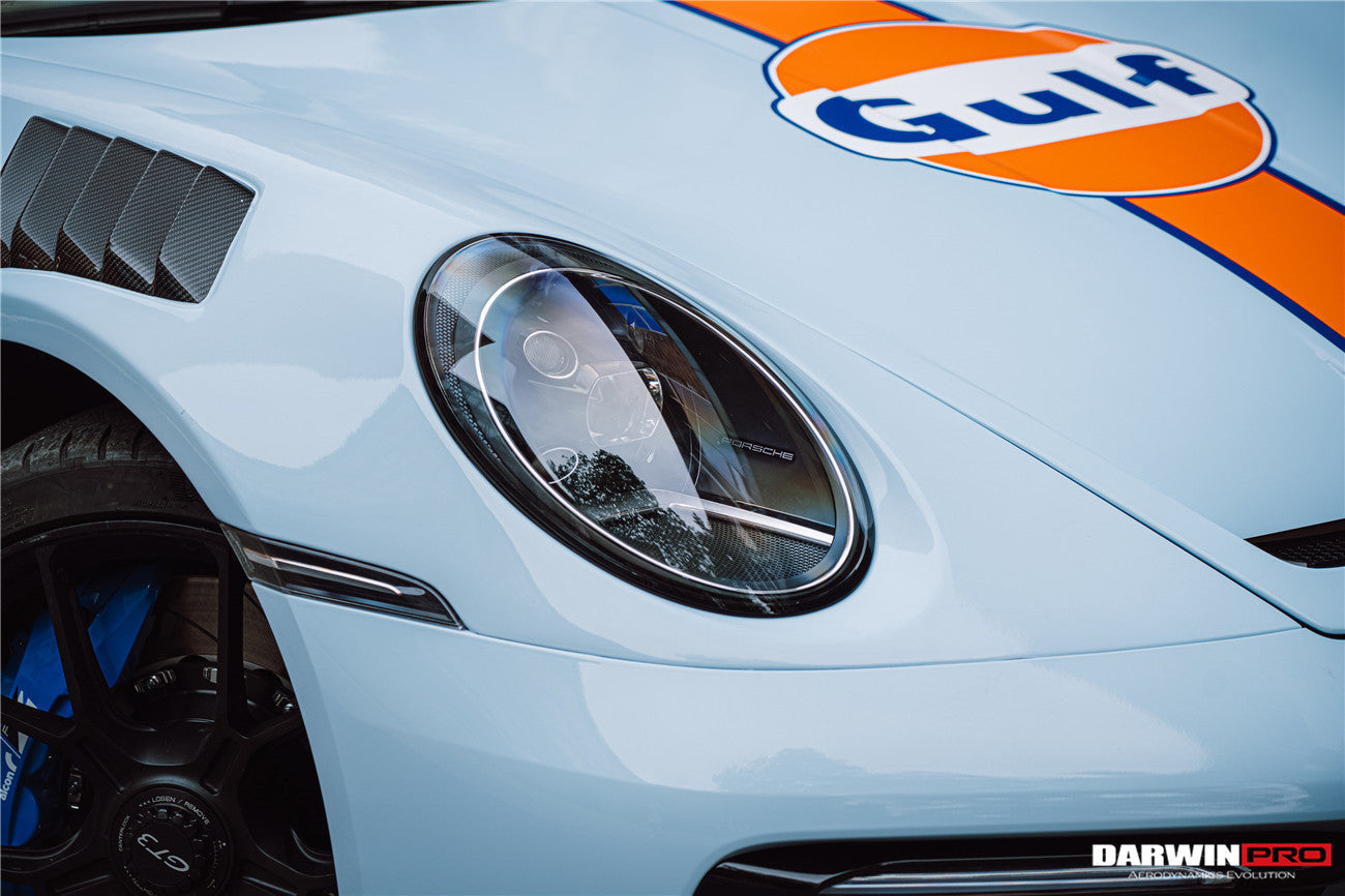 2019-2023 Porsche 911 992 Carrera S/4/4S/Targa/Cabriolet BKSS Style Front Fender - DarwinPRO Aerodynamics