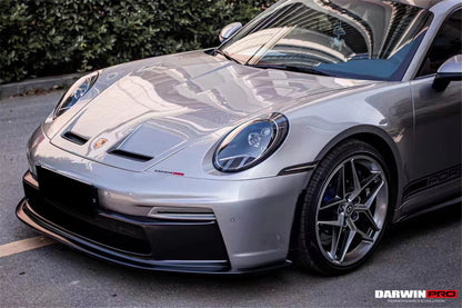 2019-2023 Porsche 911 992 Carrera/S/4/4S/Targa/Cabriolet GT3 Style Front Bumper - DarwinPRO Aerodynamics