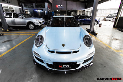 2009-2012 Porsche 911 997.2 Carrera/S/4S GT3 Style Front Bumper - DarwinPRO Aerodynamics