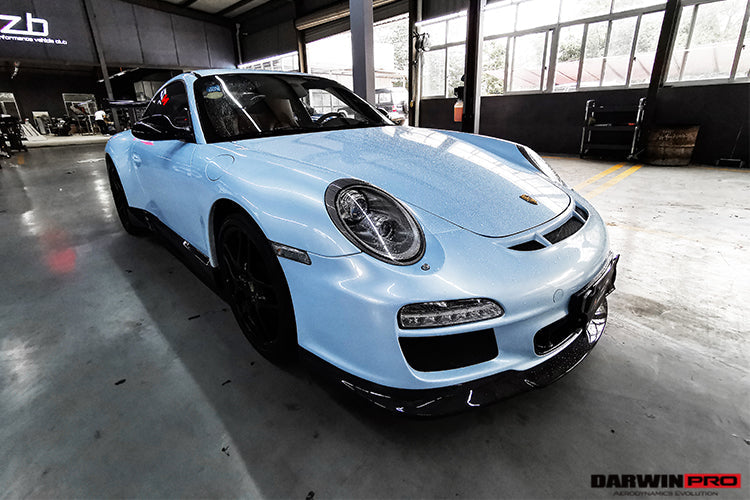 2009-2012 Porsche 911 997.2 Carrera/S/4S GT3 Style Front Bumper - DarwinPRO Aerodynamics