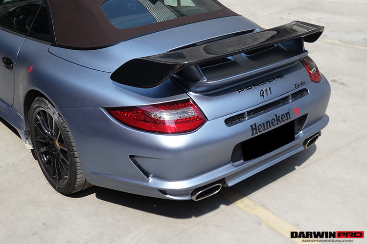 2009-2012 Porsche 911 997.2 Carrera/S/4S GT3 Style Rear Bumper - DarwinPRO Aerodynamics