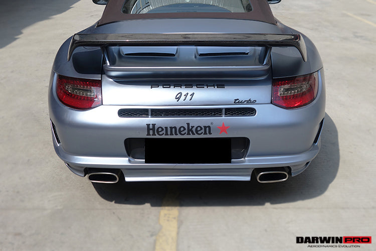 2009-2012 Porsche 911 997.2 Carrera/S/4S GT3 Style Rear Bumper - DarwinPRO Aerodynamics